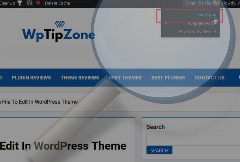 How To Find Which File To Edit In A WordPress Theme